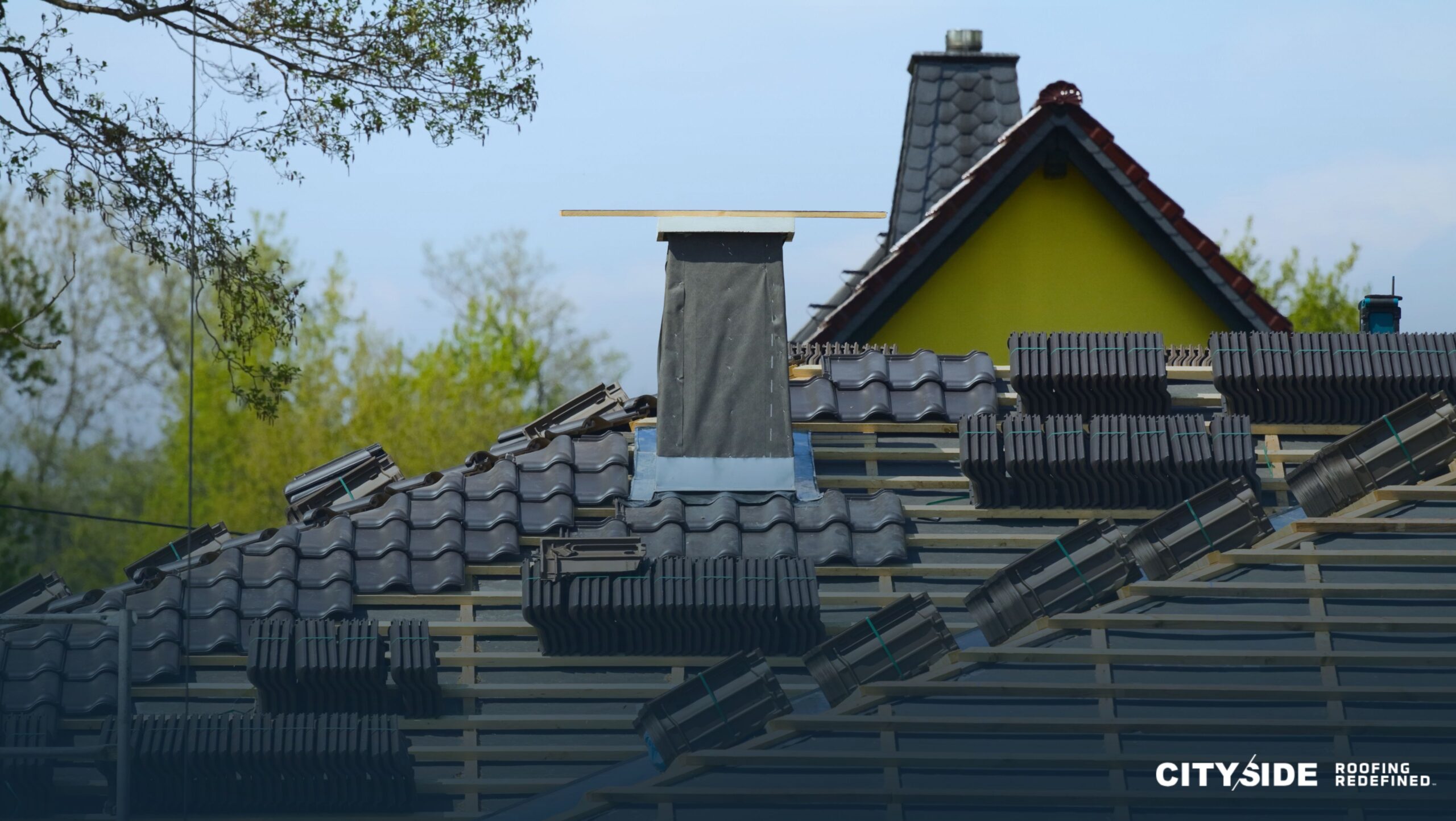 An assortment of roofing materials arranged, highlighting diverse options for building and home improvement applications.