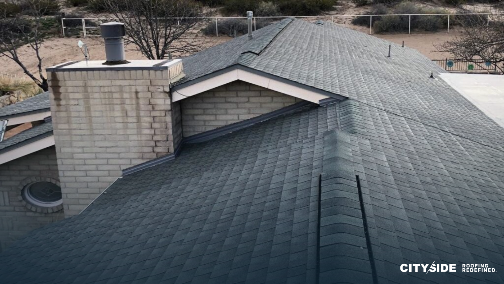 residential home with a sizable garage