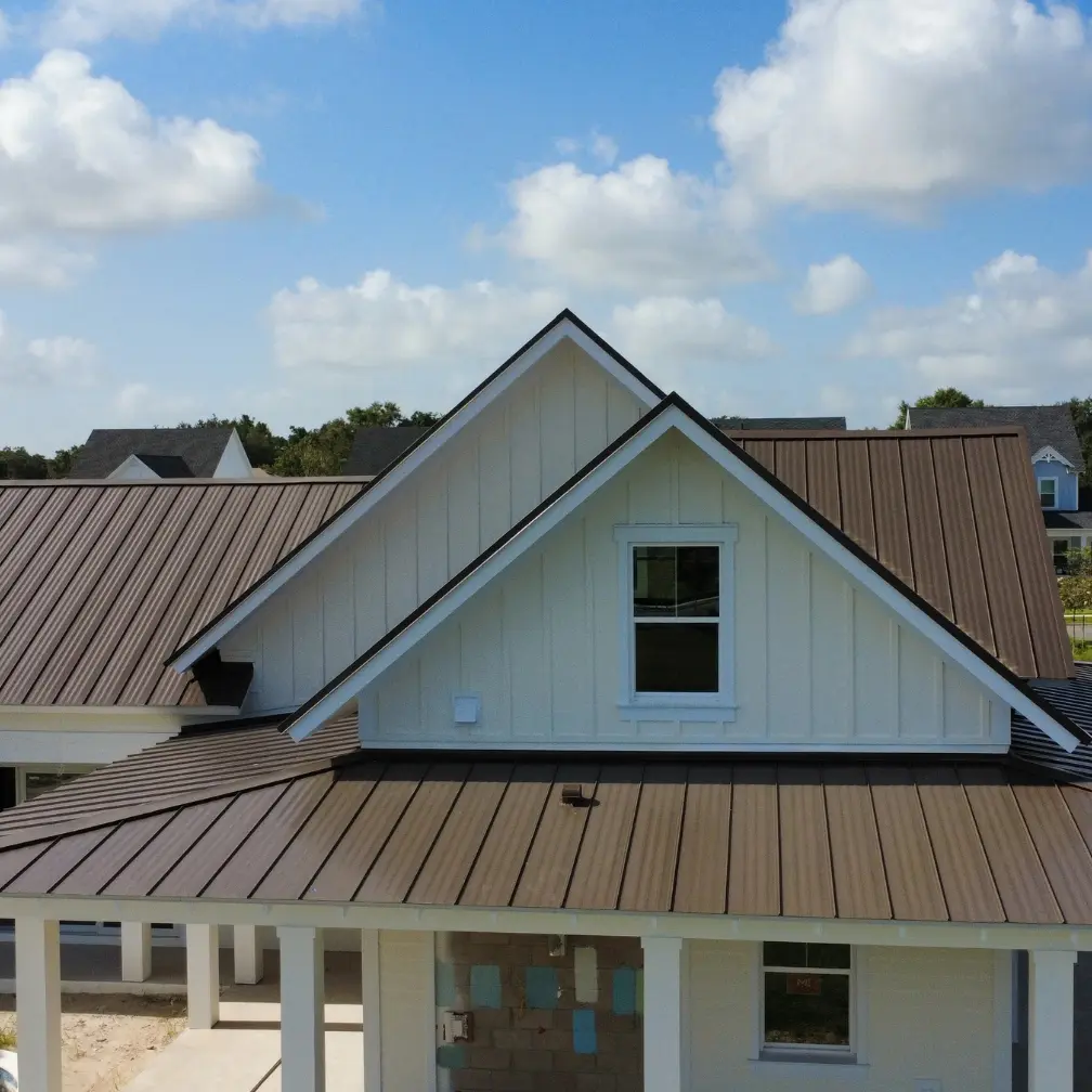 facade of roofing in Lake county done by Cityside Roofing