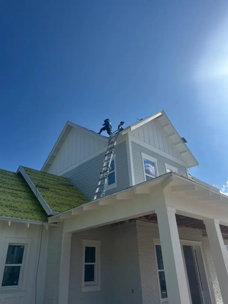 roofing construction process done by Cityside roofing