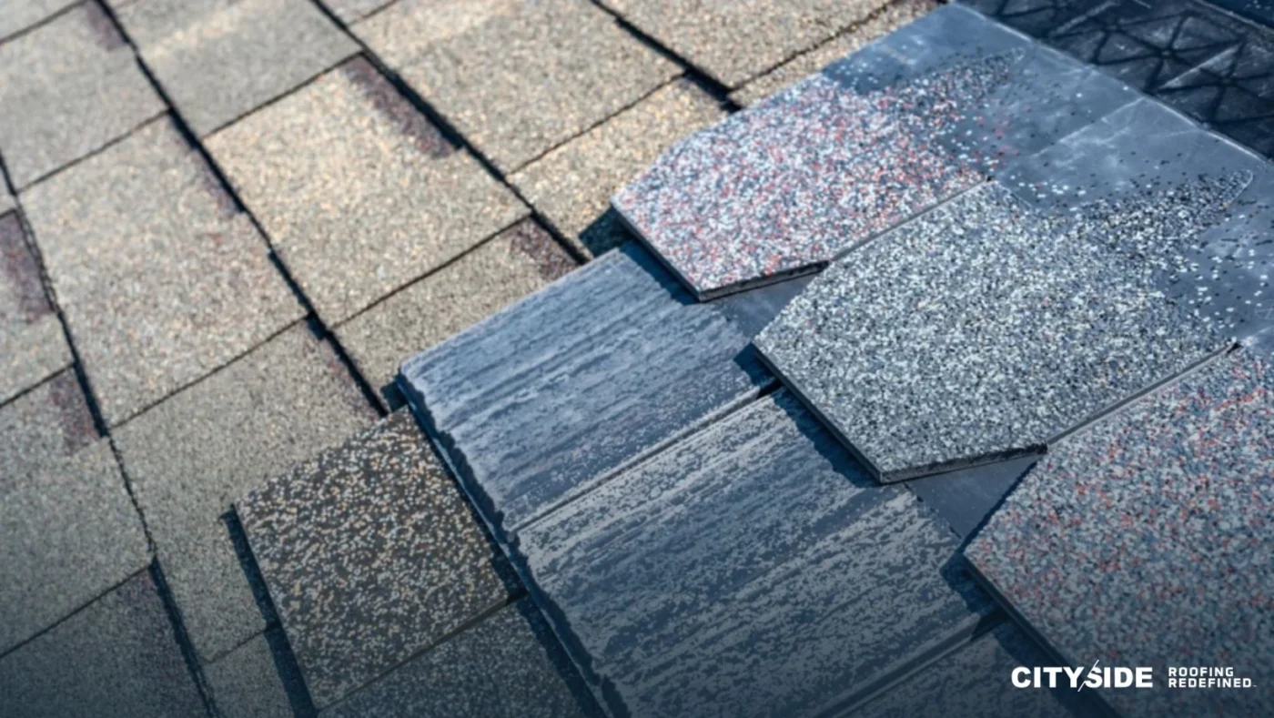 A group of professional roofing contractors showcasing their expertise in a construction setting